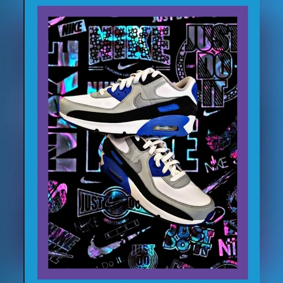 Nike Air Max 90 'Hyper Blue' - Picture 4 of 16